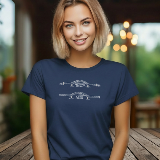 Sagamore and Bourne Briges | Premium Unisex Crewneck T-Shirt