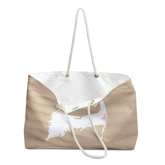 Cape Cod on Sand Weekender Bag