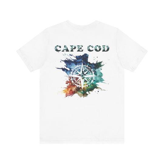 Cape Cod Compass on Unisex Jersey Short Sleeve Tee