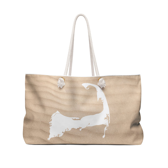 Cape Cod on Sand Weekender Bag