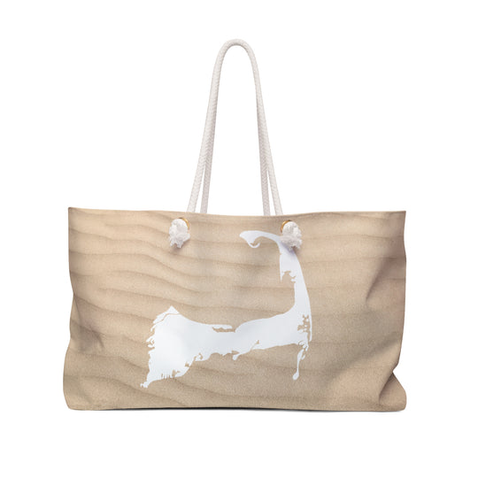 Cape Cod on Sand Weekender Bag