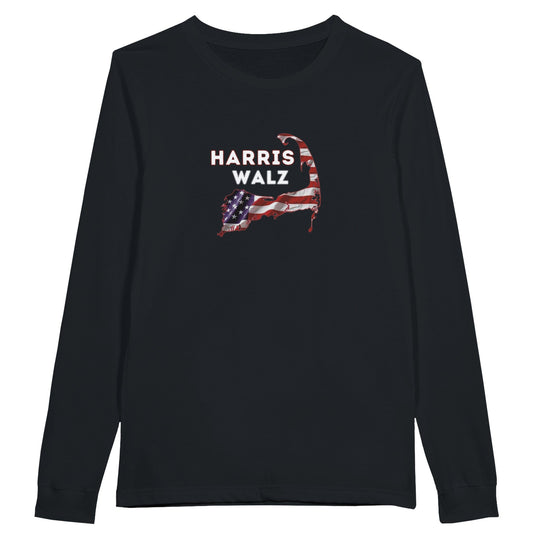 Premium Unisex Longsleeve T-shirt-Show Your Support for Kamala Harris!