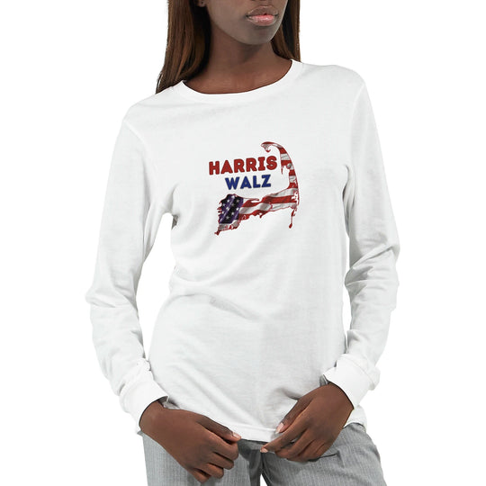 Premium Unisex Longsleeve T-shirt-Show Your Support for Kamala Harris!