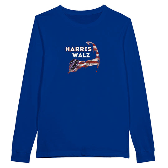 Premium Unisex Longsleeve T-shirt-Show Your Support for Kamala Harris!