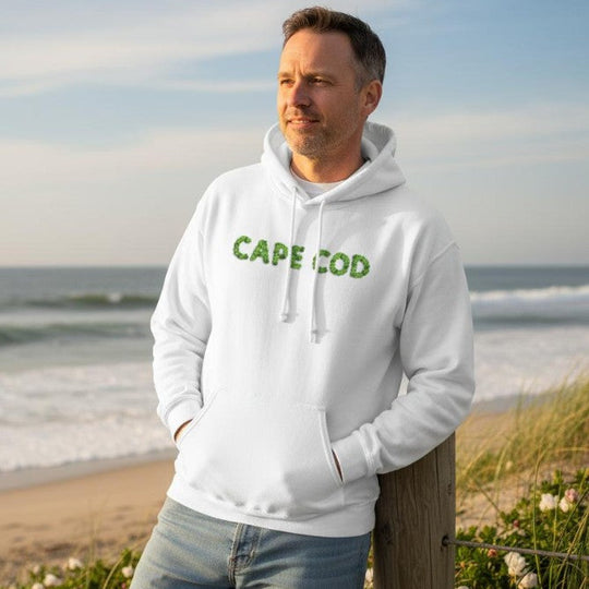 Cape Cod in Shamrocks | Classic Unisex Pullover Hoodie