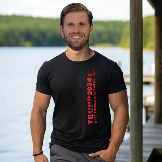 Unisex Crewneck T-Shirt - Show Your Support for Donald Trump!