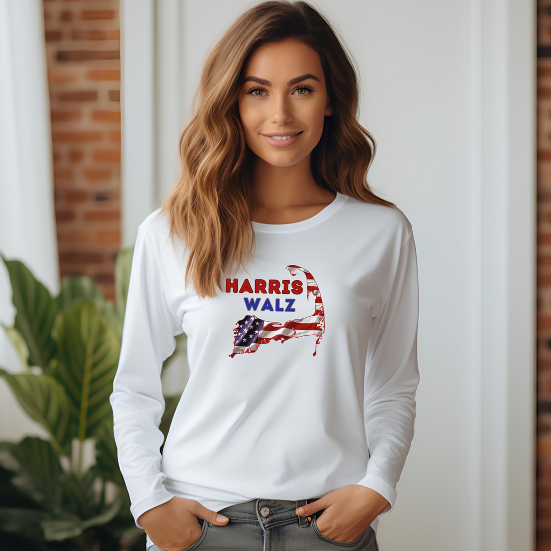 Premium Unisex Longsleeve T-shirt-Show Your Support for Kamala Harris!
