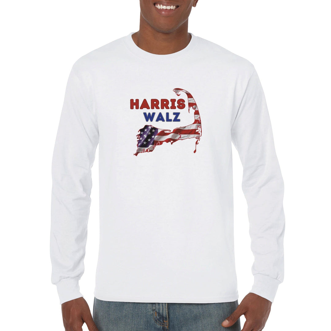 Premium Unisex Longsleeve T-shirt-Show Your Support for Kamala Harris!