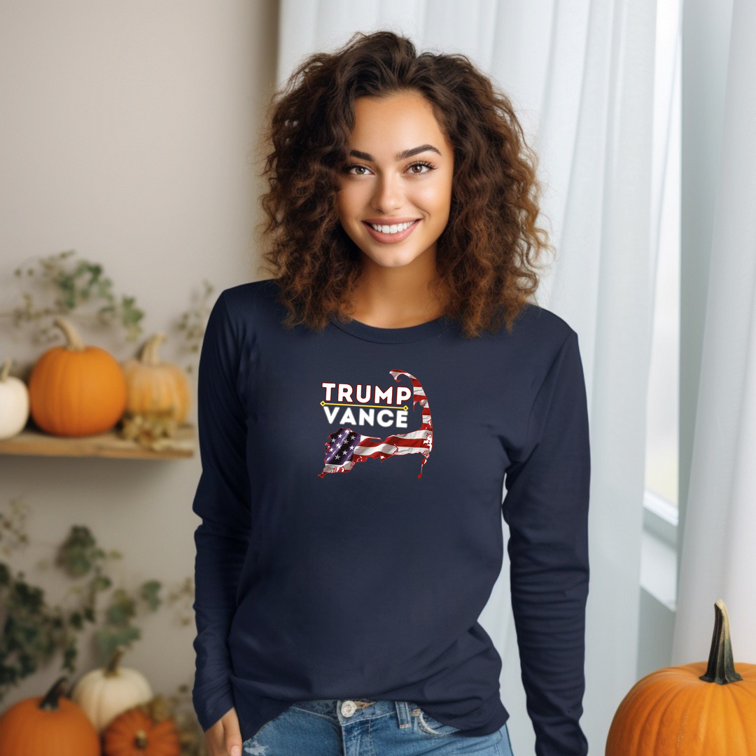Premium Unisex Longsleeve T-shirt - Show Your Support for Donald Trump!